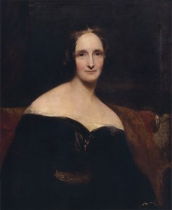 Retrato de Mary Shelley